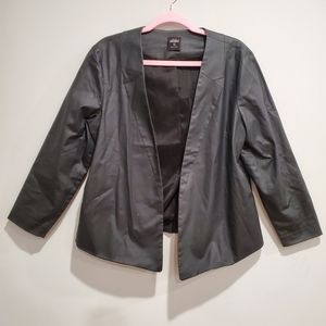 Kate Spade Saturday "Behind The Seams" Black Jacket